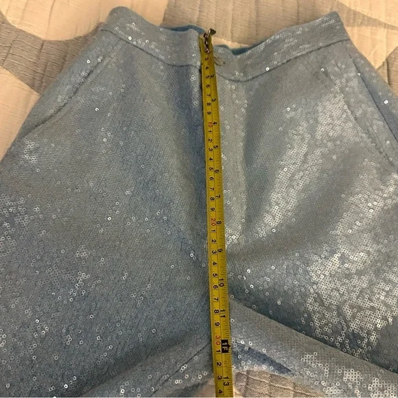 VTG 70s RARE Sequin Suit Set Feathers XS/S INSANE